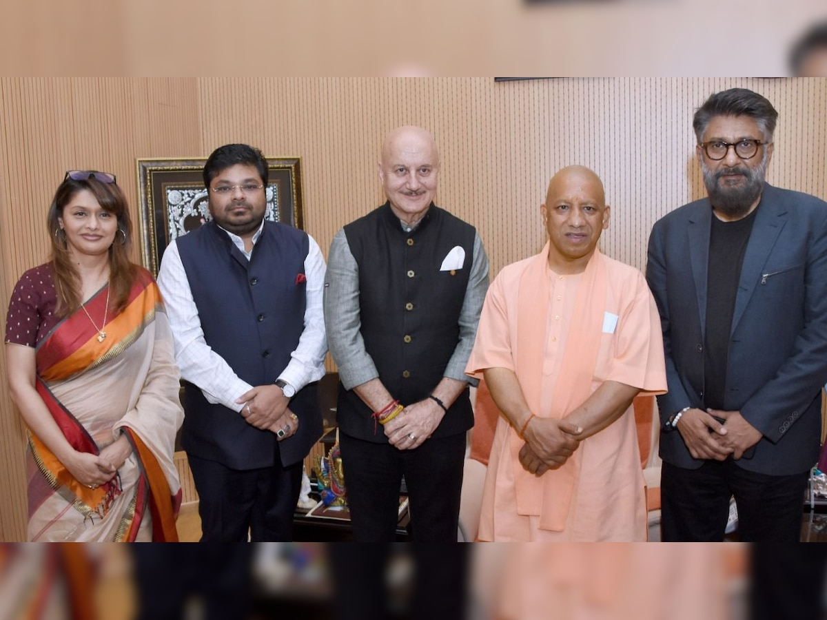 'The Kashmir Files' team meets Uttar Pradesh CM Yogi Adityanath, Vivek Agnihotri reveals details of meeting 