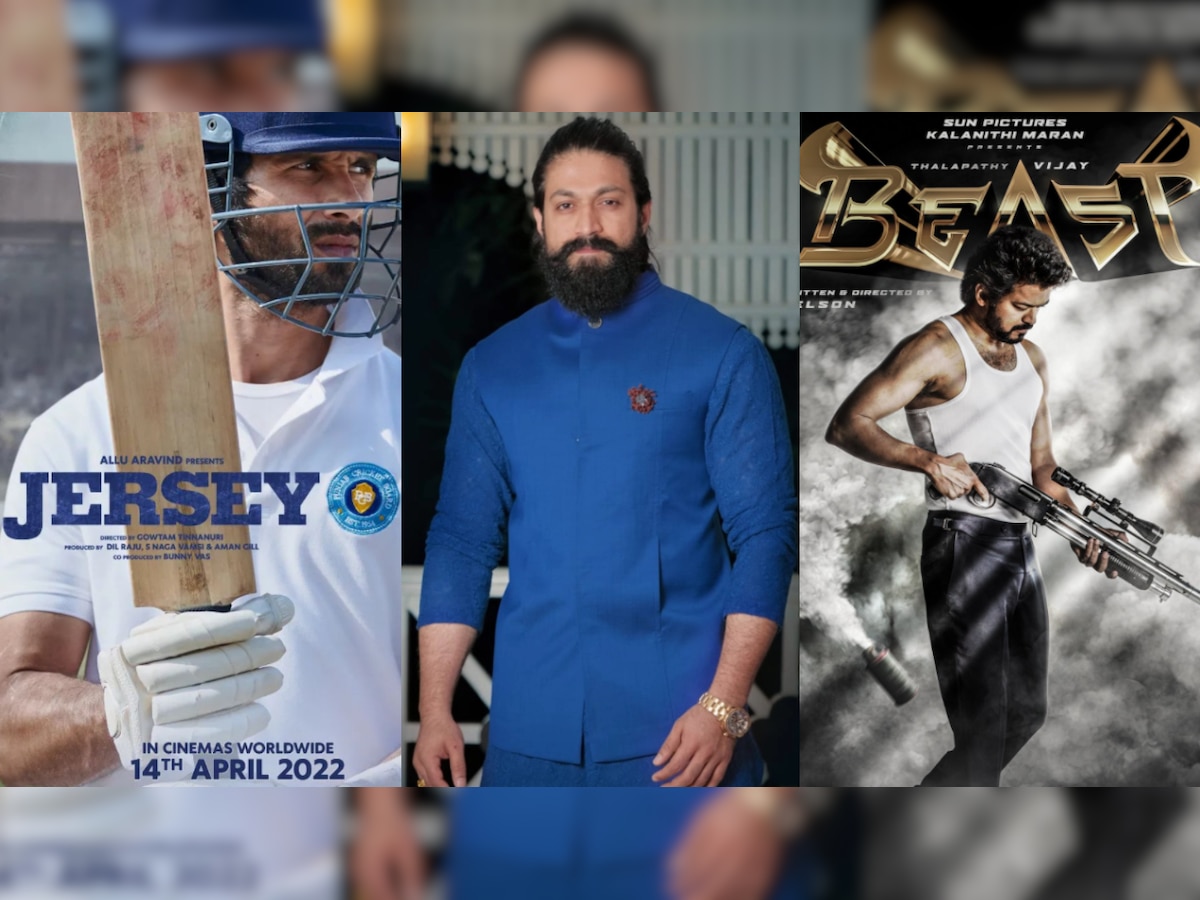 Thalapathy Vijay's 'Beast', Yash's 'KGF 2', Shahid Kapoor's 'Jersey': Clash of the titans at box-office