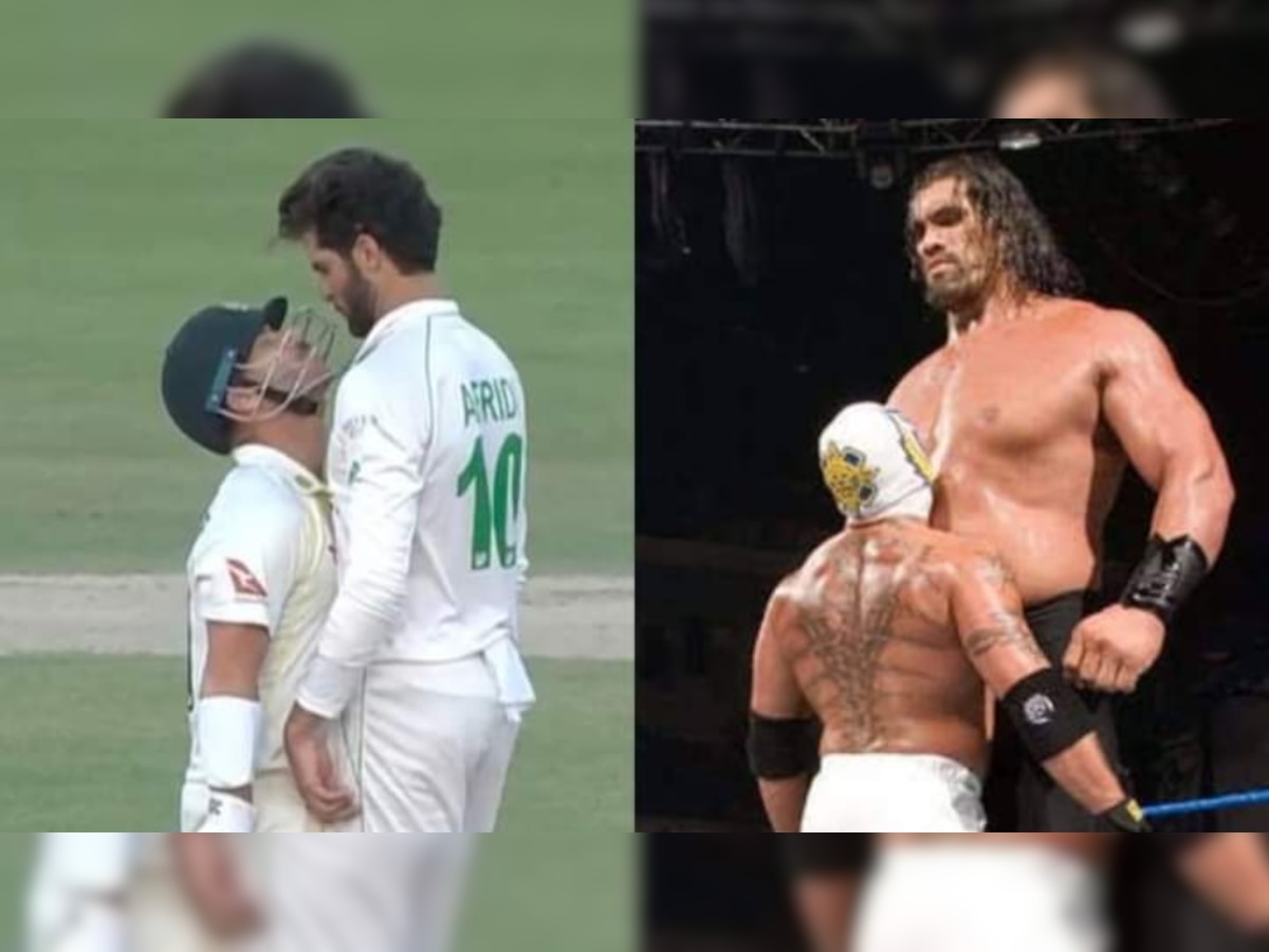 David Warner-Shaheen Afridi ‘standoff’ during Pakistan vs Australia match is now a viral meme