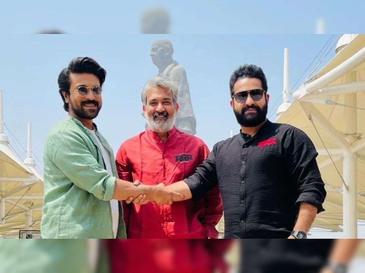 RRR actors Jr NTR and Ram Charan on becoming SS Rajamouli's heroes