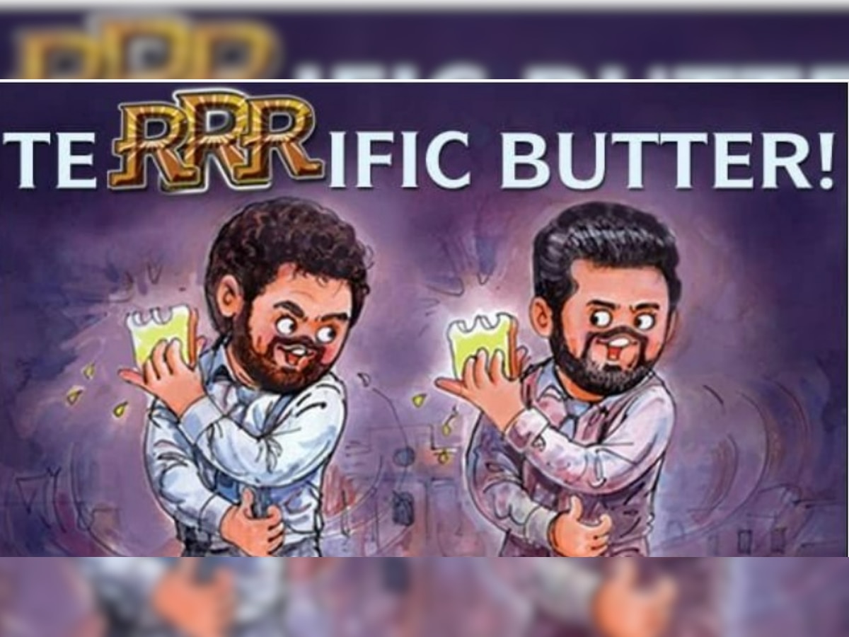 Amul cheers SS Rajamouli’s 'RRR' with 'TeRRRific' topical  – WATCH pic