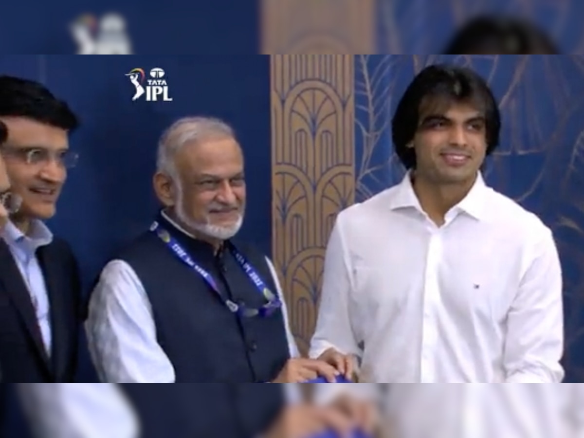 Watch: BCCI felicitates Neeraj Chopra, Manpreet Singh on IPL 2022 opening night