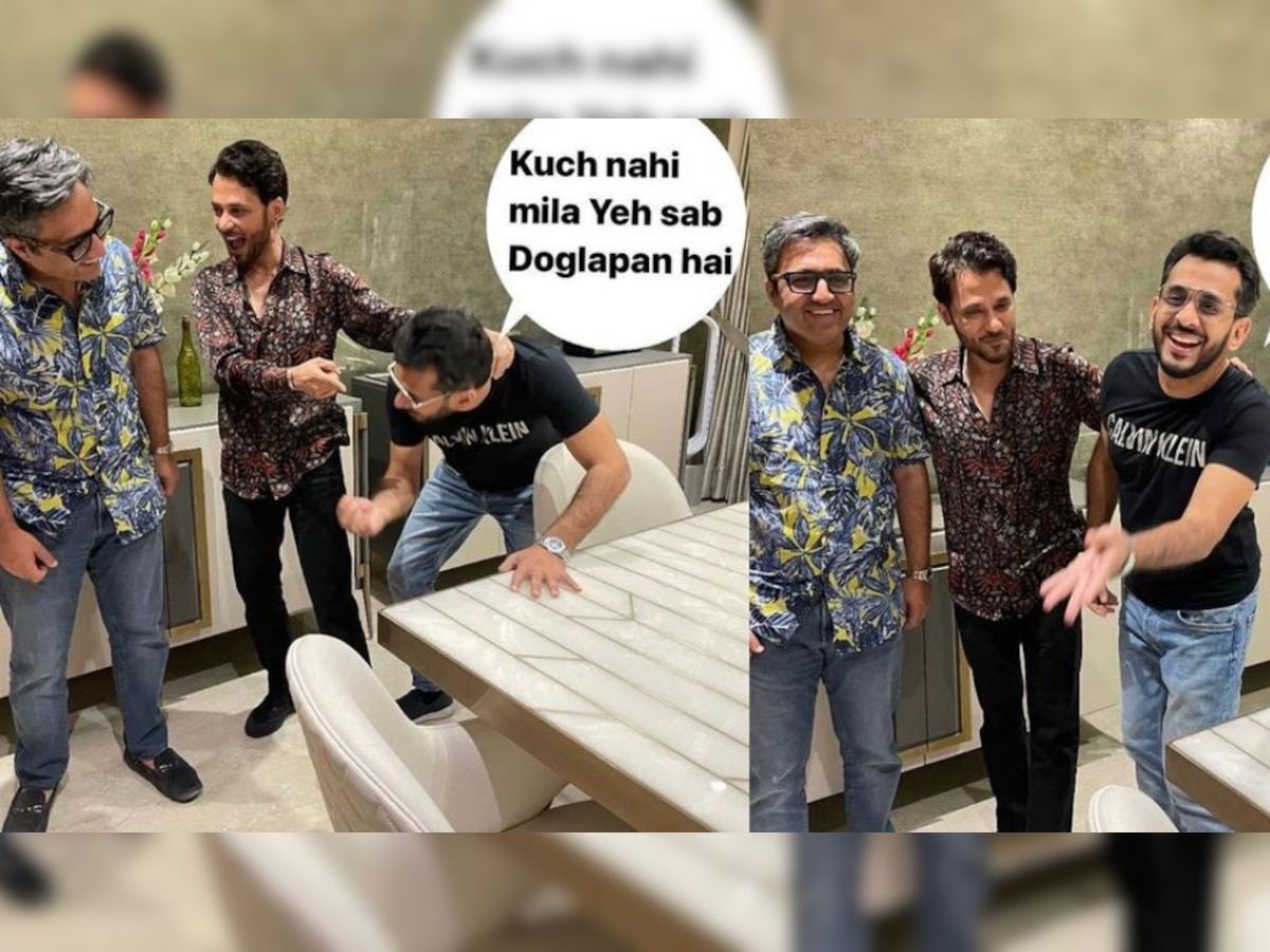 Shark Tank India’s Ashneer Grover shares meme featuring Aman Gupta, Anupam Mittal checking his 'Rs 10 crore table'