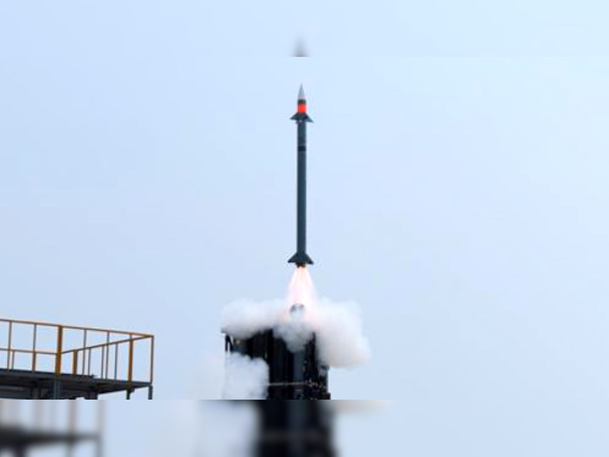 DRDO successfully tests MRSAM missile; hits target accurately