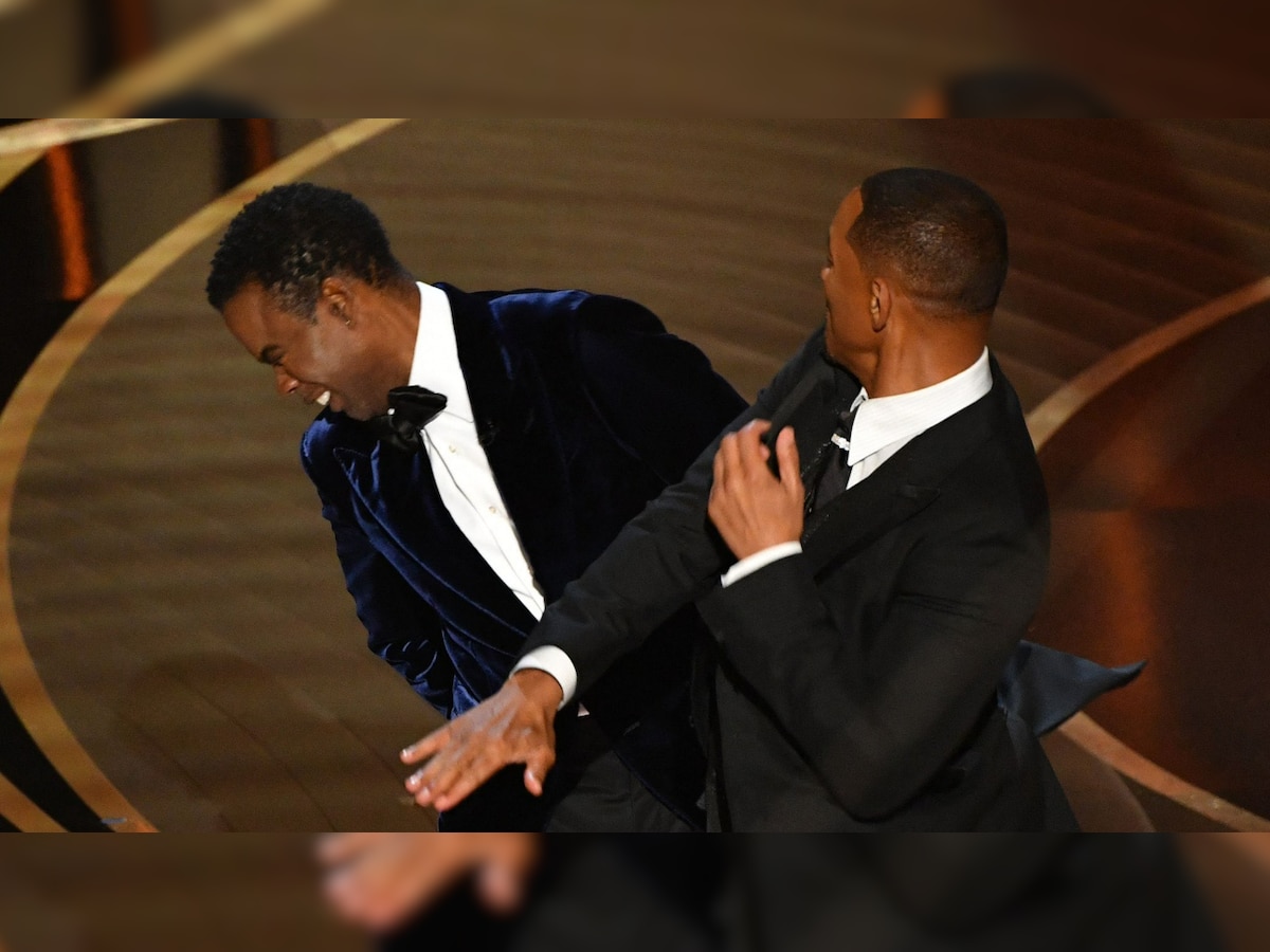 Oscars 2022: Will Smith punches Chris Rock after comedian jokes about his wife Jada Pinkett-Smith - Watch