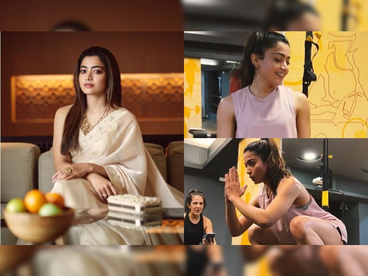1200px x 900px - Rashmika Mandanna shares glimpse of her intense workout, video goes VIRAL