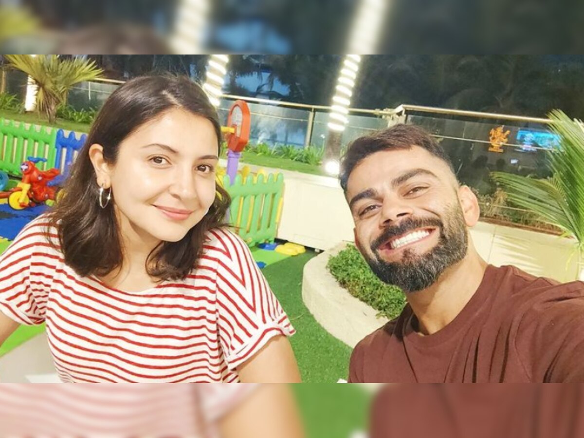 IPL 2022: Anushka Sharma, Virat Kohli are all smiles as they join daughter Vamika in her playpen