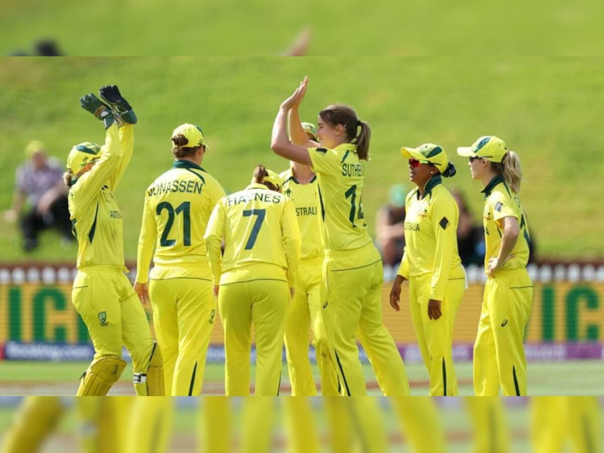 ICC Women CWC 2022: Mammoth 1st wicket partnership of 216 runs takes Australian Women's team to 305 runs