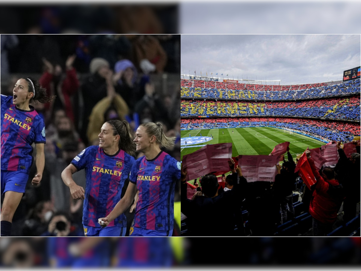 World record for fan attendance broken at Barcelona vs Real Madrid Women's match - WATCH video