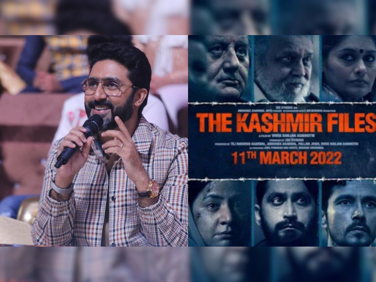 ‘The Kashmir Files’: Abhishek Bachchan REACTS to Vivek Agnihotri’s film, says ‘art reflects life’