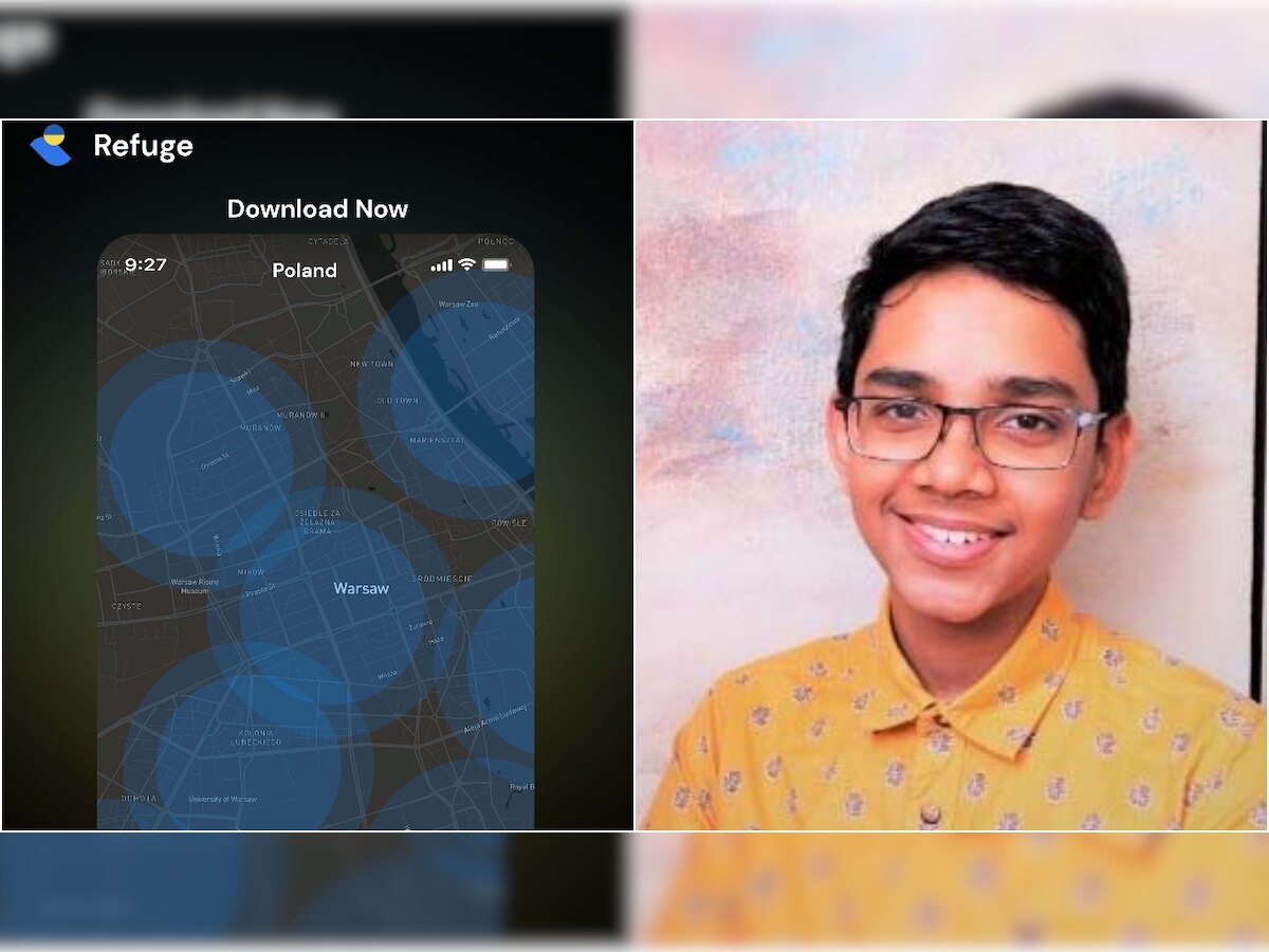 15-year-old Indian boy creates app for Ukrainian refugees