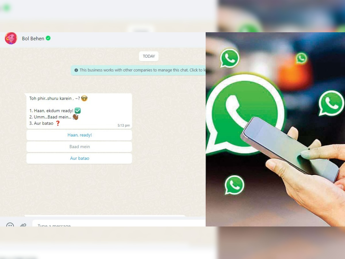 What is WhatsApp’s ‘Bol Behen’ chatbot? – Check features, functions