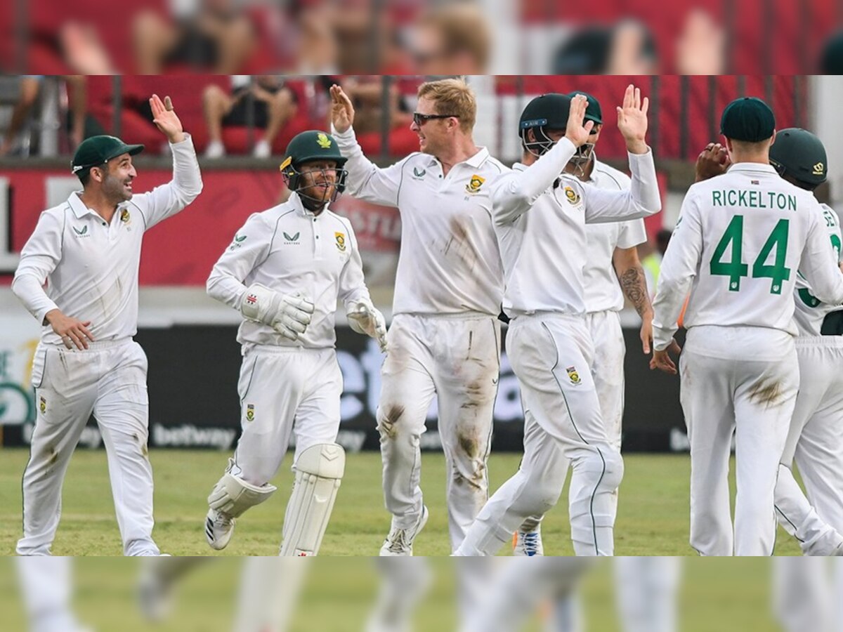 South Africa vs Bangladesh 1st Test: Simon Harmer's all-round show puts Proteas on top, Bangla Tigers trail by 269 runs