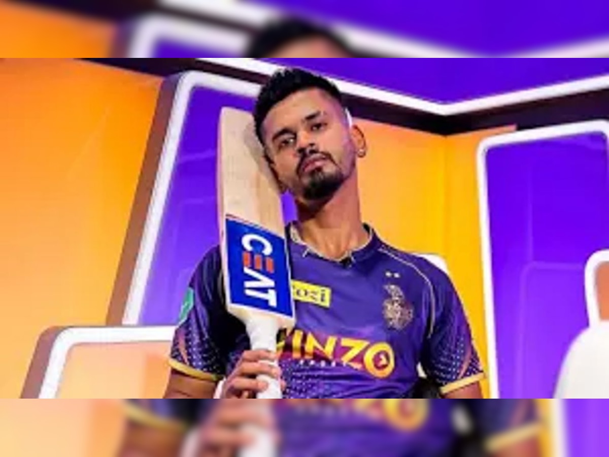 Shreyas Iyer strikes SRK's iconic pose during KKR's clash against PBKS