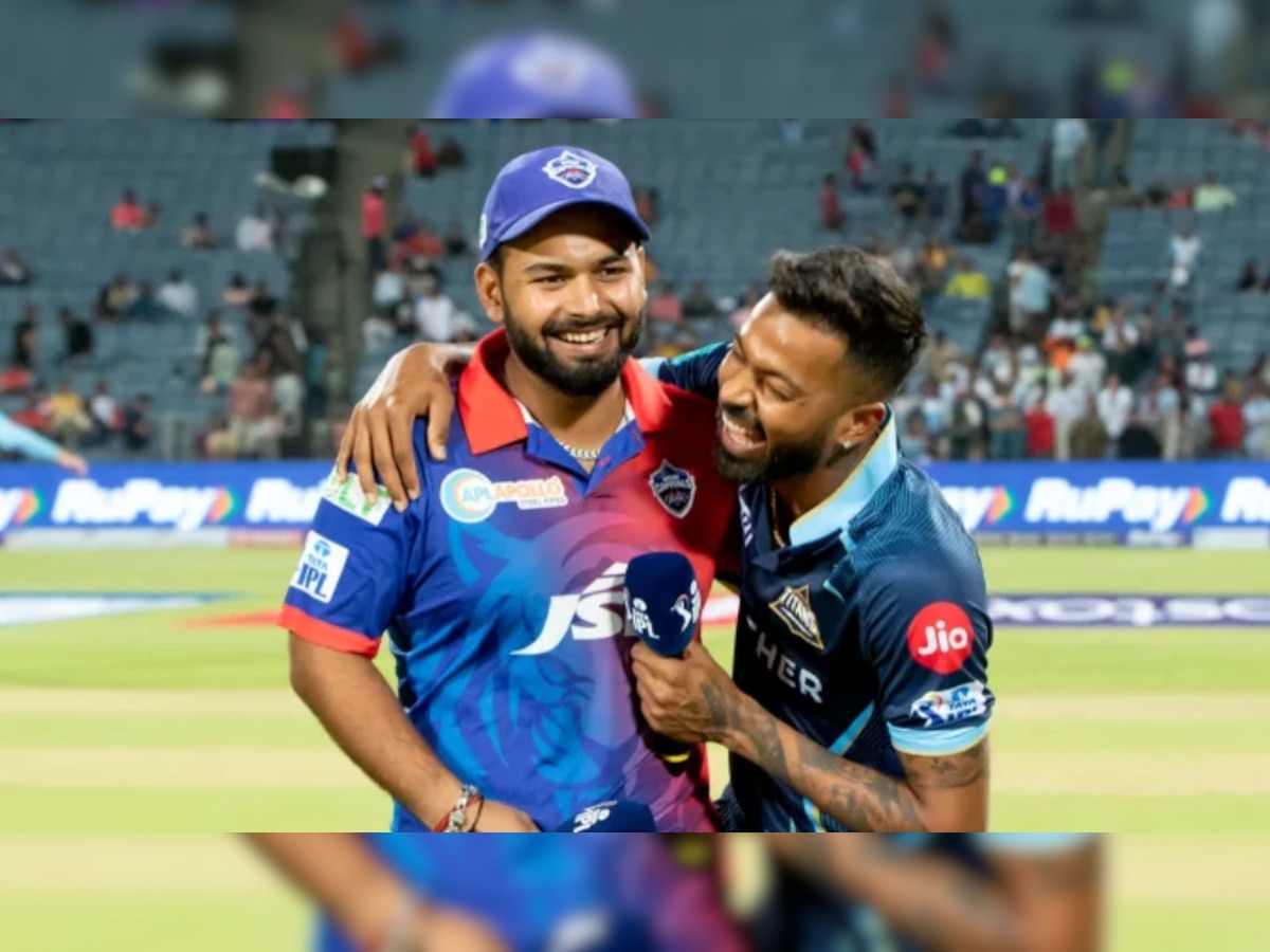 GT vs DC: Rishabh Pant's goof-up at toss cracks up Hardik Pandya -  WATCH video