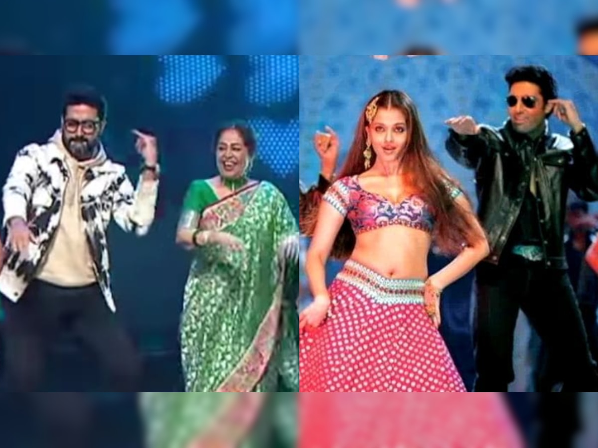 Abhishek Bachchan dances to Kajra Re on India’s Got Talent, video goes VIRAL