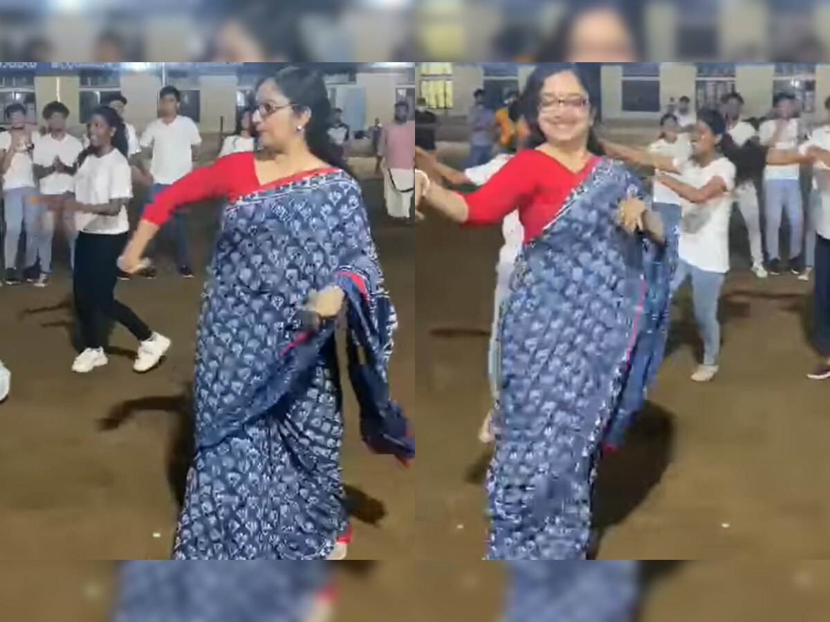 Kerala district collector goes viral after shaking a leg with students in flash mob – WATCH video