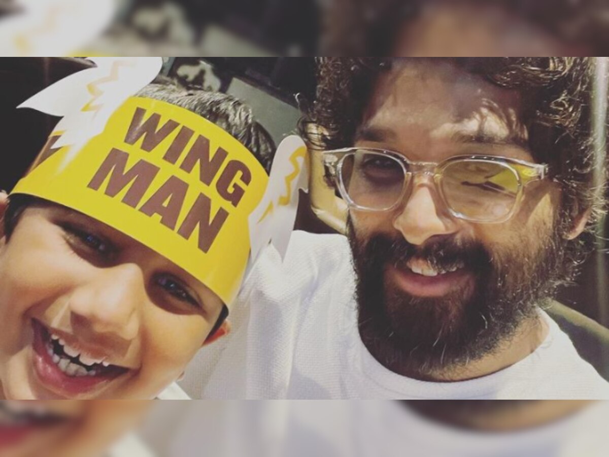 Allu Arjun drops cute photo with son Ayaan on his 8th birthday, calls him 'love of my life'
