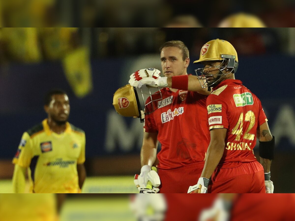 WATCH: Liam Livingstone smacks CSK's Mukesh Choudhary for a massive 108-metre SIX