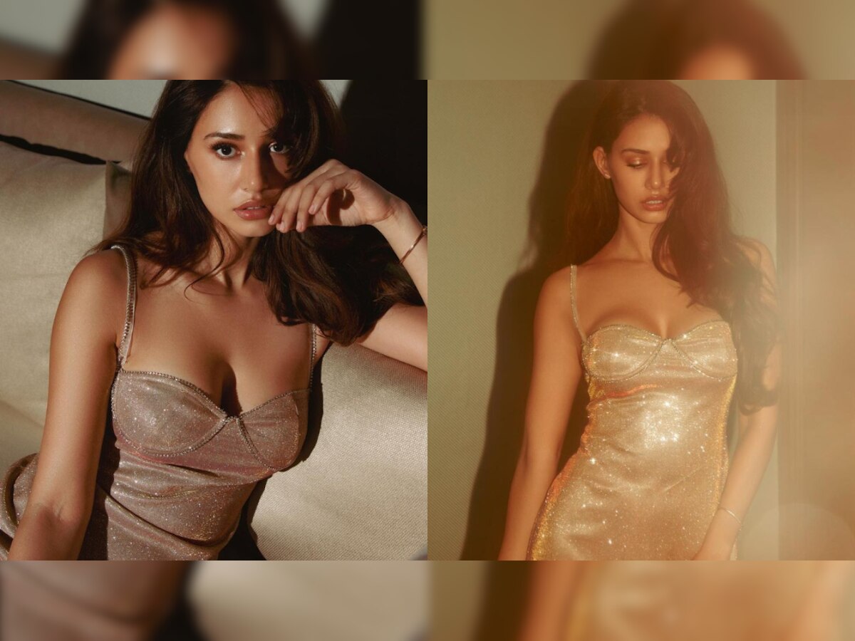 Disha Patani sets internet on fire as she drops breathtaking photos in shimmery dress