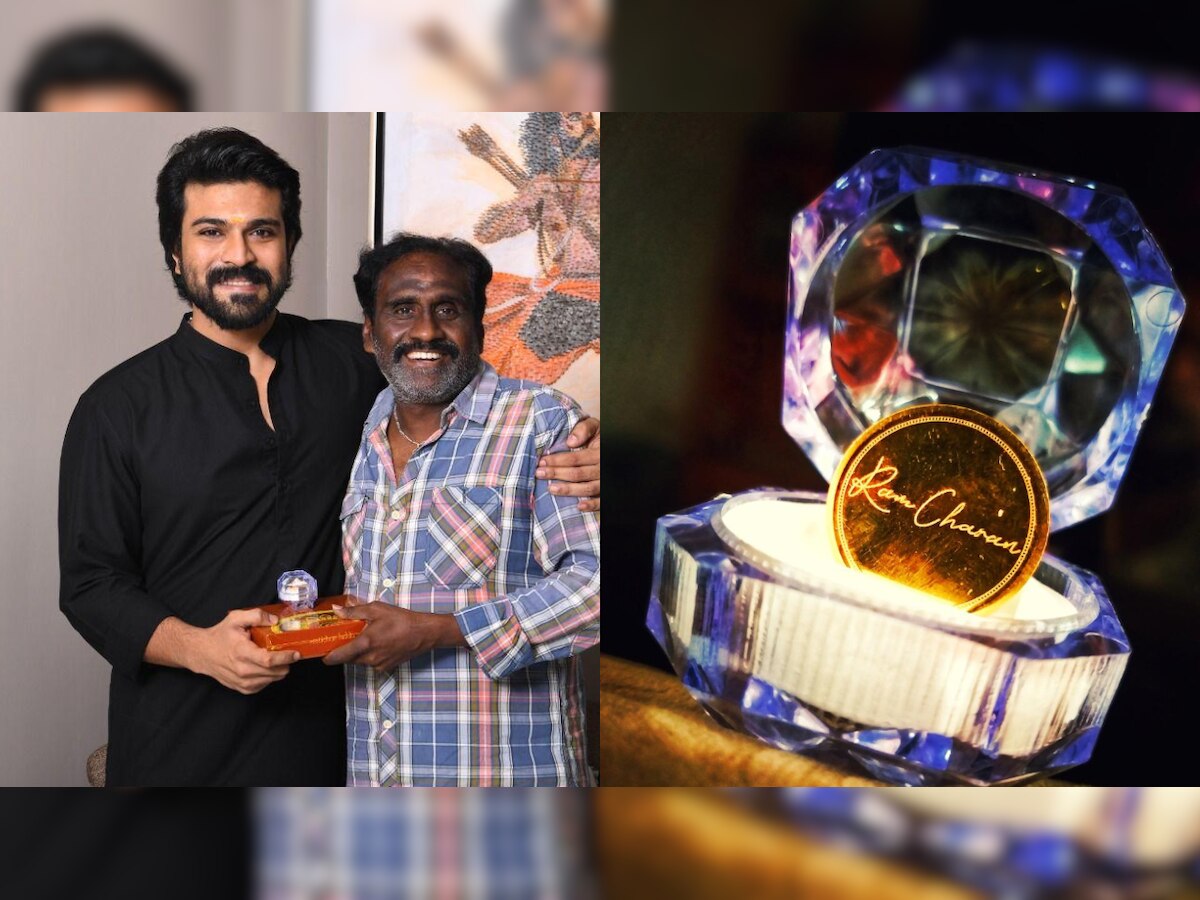 RRR: Ram Charan gifts gold coins to everyone who worked on the film