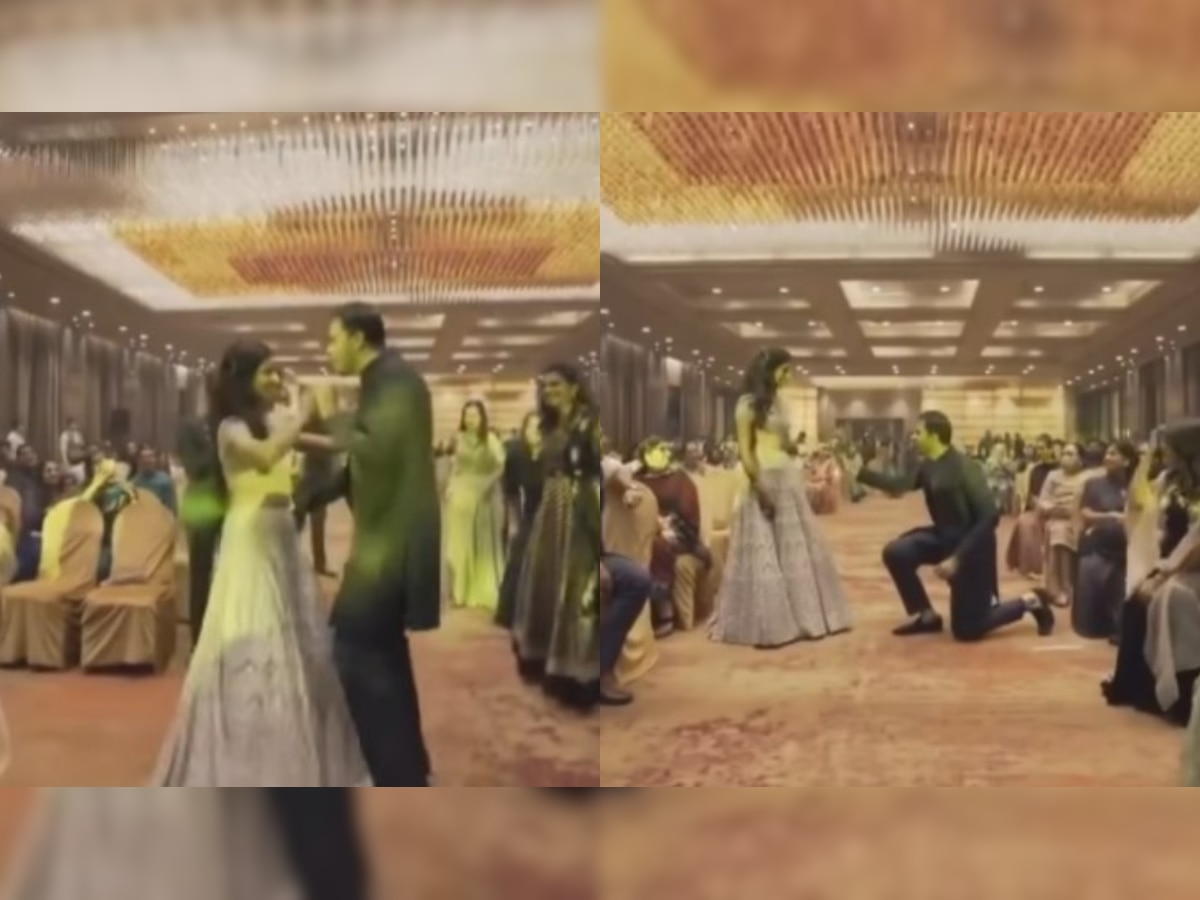 Couple’s romantic wedding dance on Shah Rukh Khan’s song is the filmiest entry ever – WATCH viral video