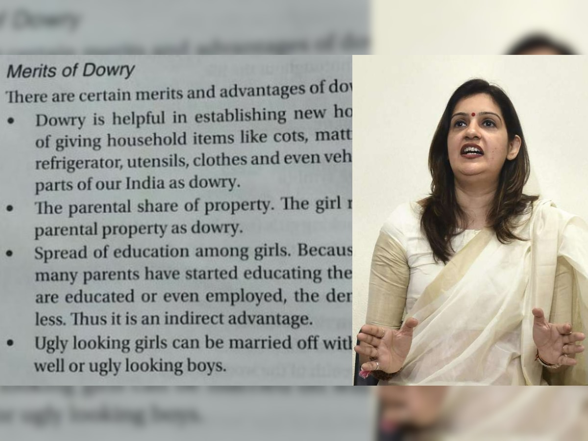 After Twitteratis, Shiv Sena MP urges Education Minister to act upon college textbook stating ‘dowry is helpful’