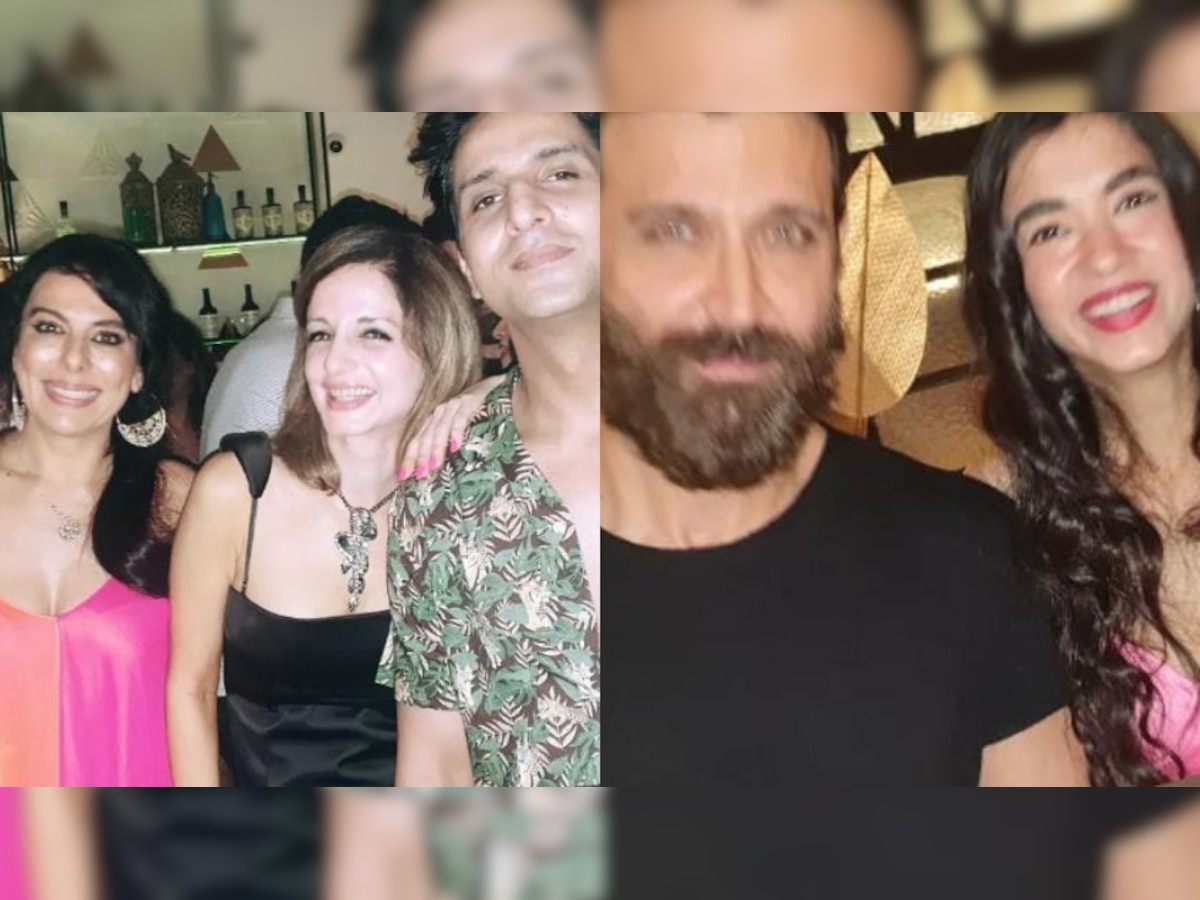 Hrithik Roshan, Saba Azad party with Sussanne Khan, Arslan Goni in Goa, photos go viral