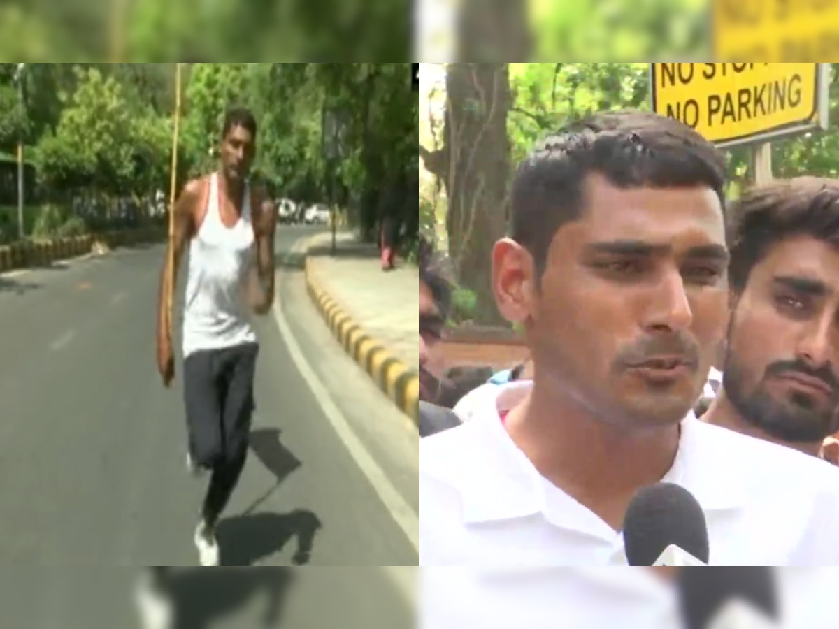 Rajasthan youth goes viral after running 350 km from Sikar to Delhi, wants to join Indian Army