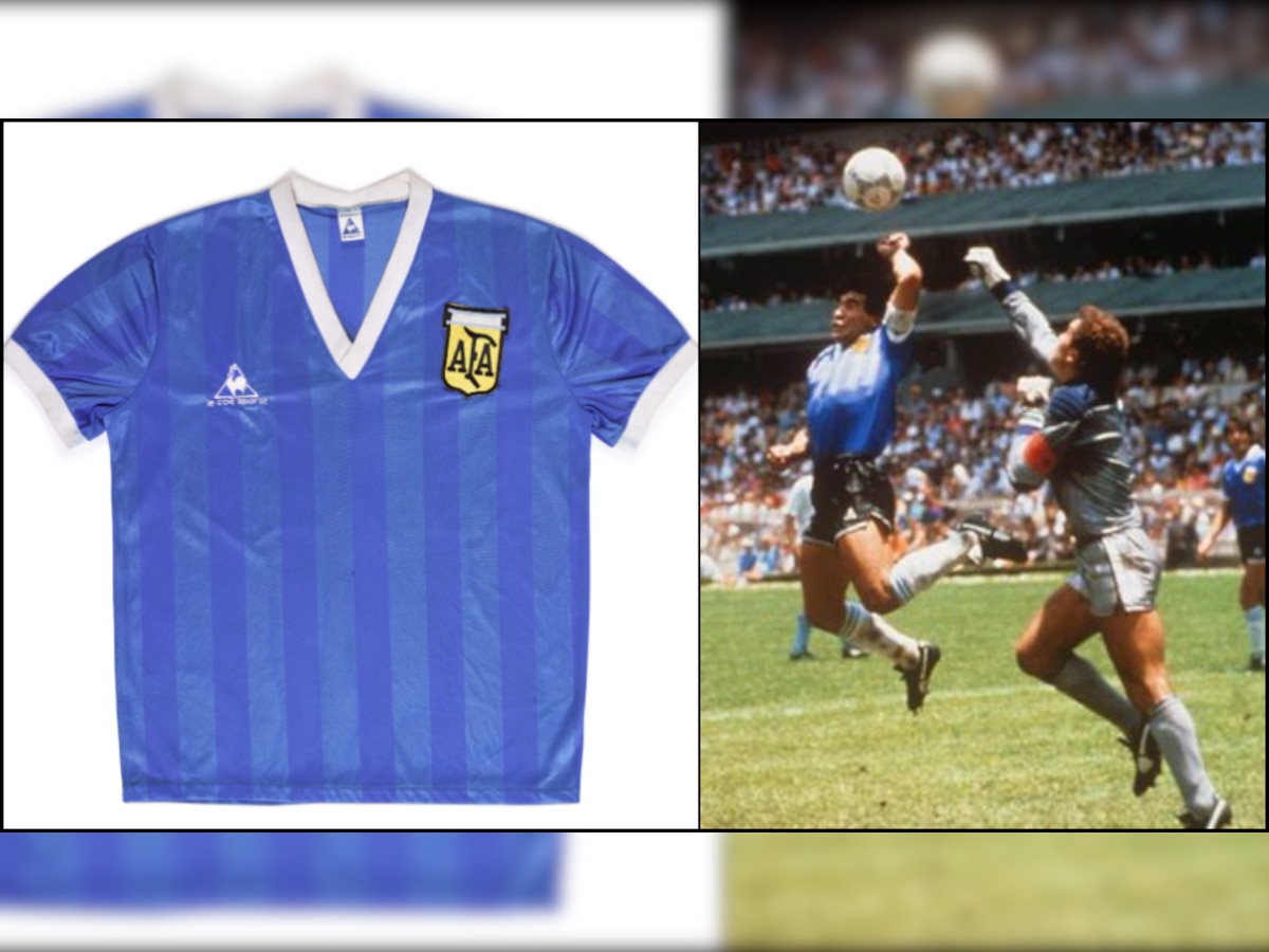 Hand of God' Shirt Could Fetch £4 Million at Auction, Become Most