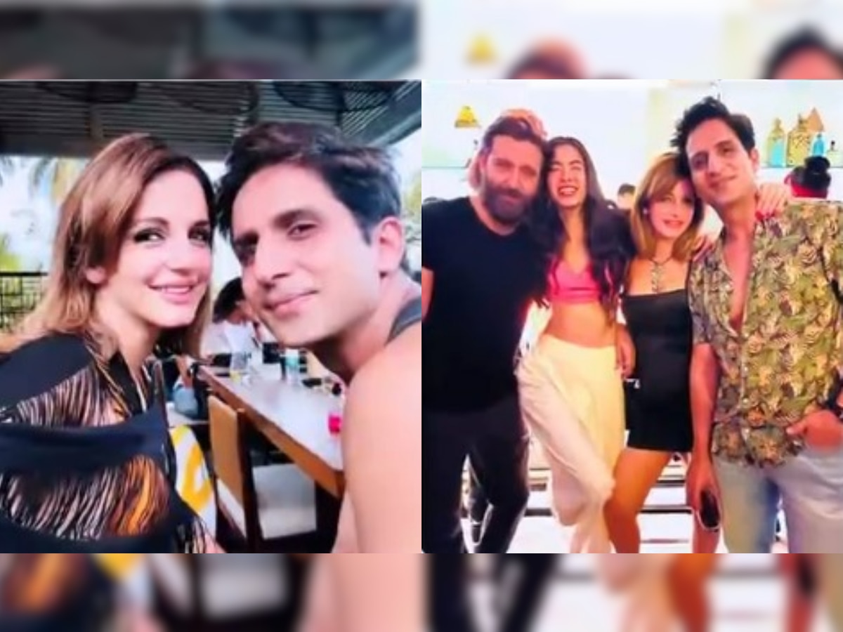 Sussanne Khan drops video featuring boyfriend Arslan Goni, ex-husband Hrithik  Roshan with Saba Azad