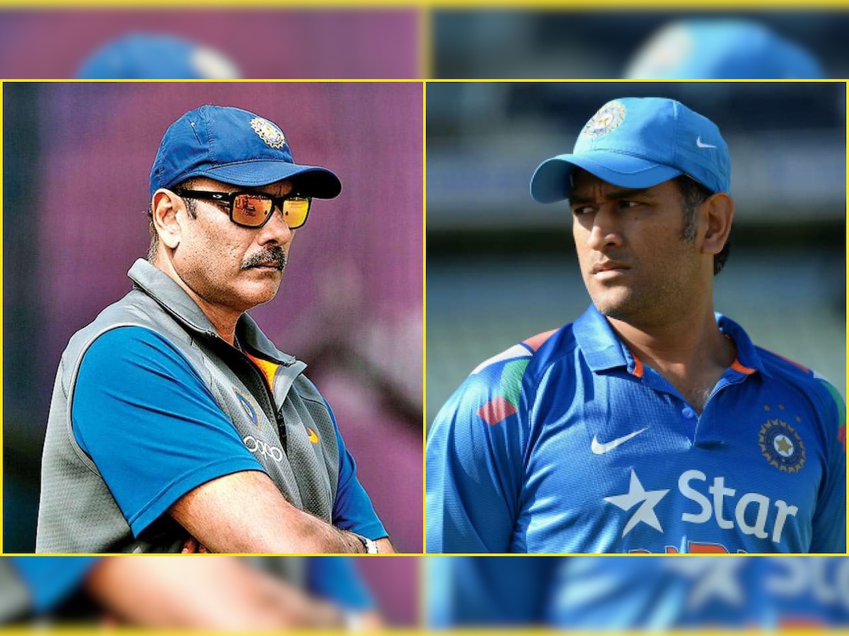 Ravi Shastri reveals scolding MS Dhoni, says 'never yelled like that in my life'