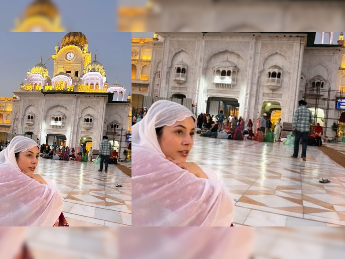 Shehnaaz Gill seeks blessings at Golden Temple, photo goes viral