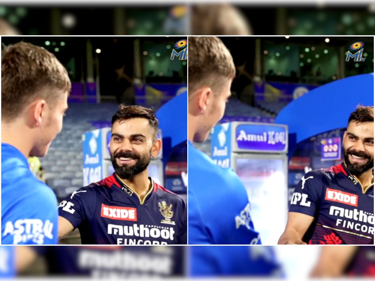 Watch: Virat Kohli chats with 'Baby AB' after getting dismissed by the youngster