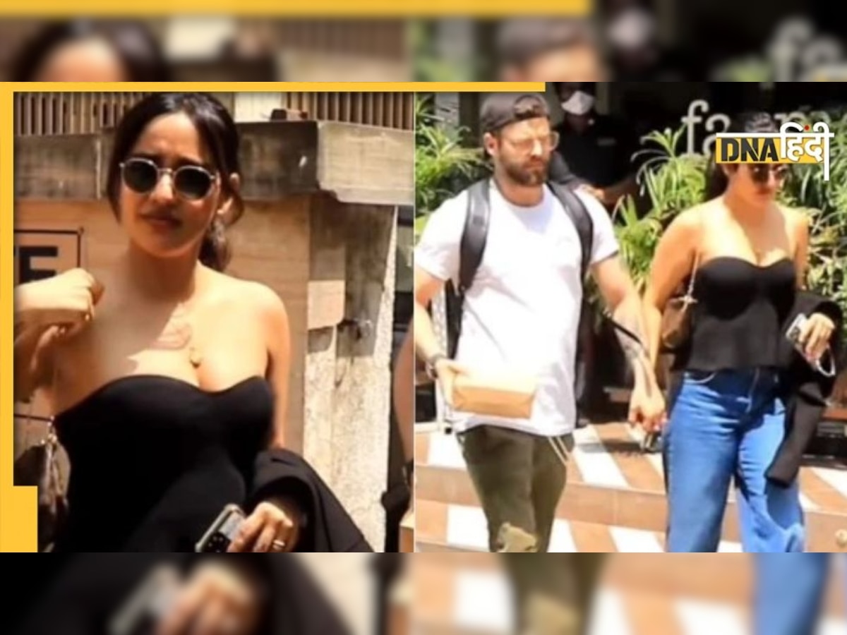 Oops! गर्मी में कोट पहनकर घूमने निकलीं Neha Sharma, तेज धूप ने बिगाड़ा स्टाइल