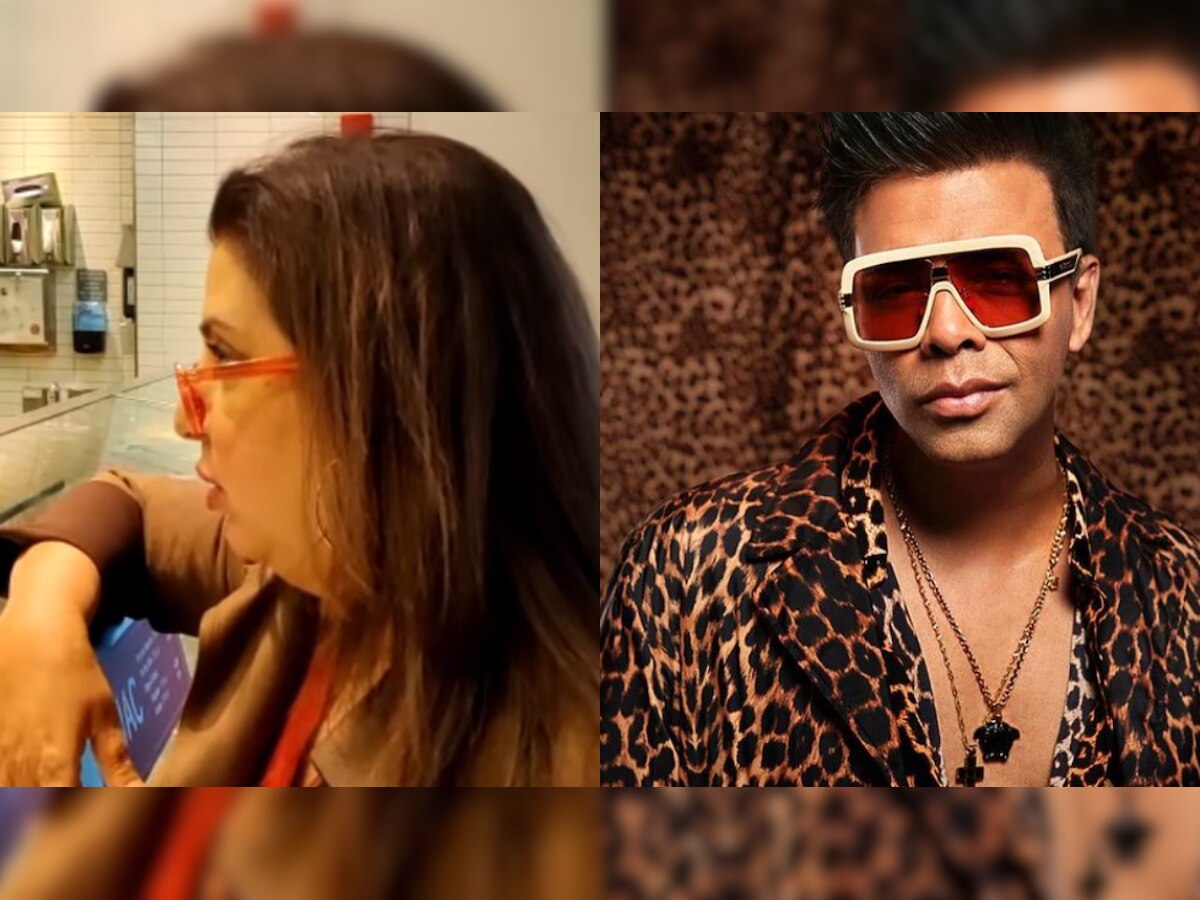 Farah Khan asks for free nachos with meal, Karan Johar reacts, watch video
