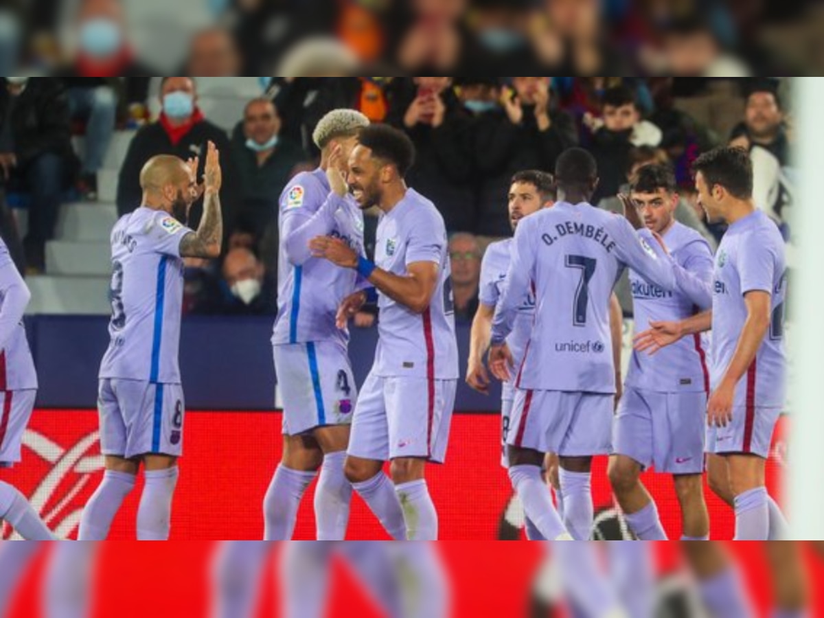 La Liga 2022: Barcelona's unbeaten run of 15 matches continues, survive 3 penalties against Levante
