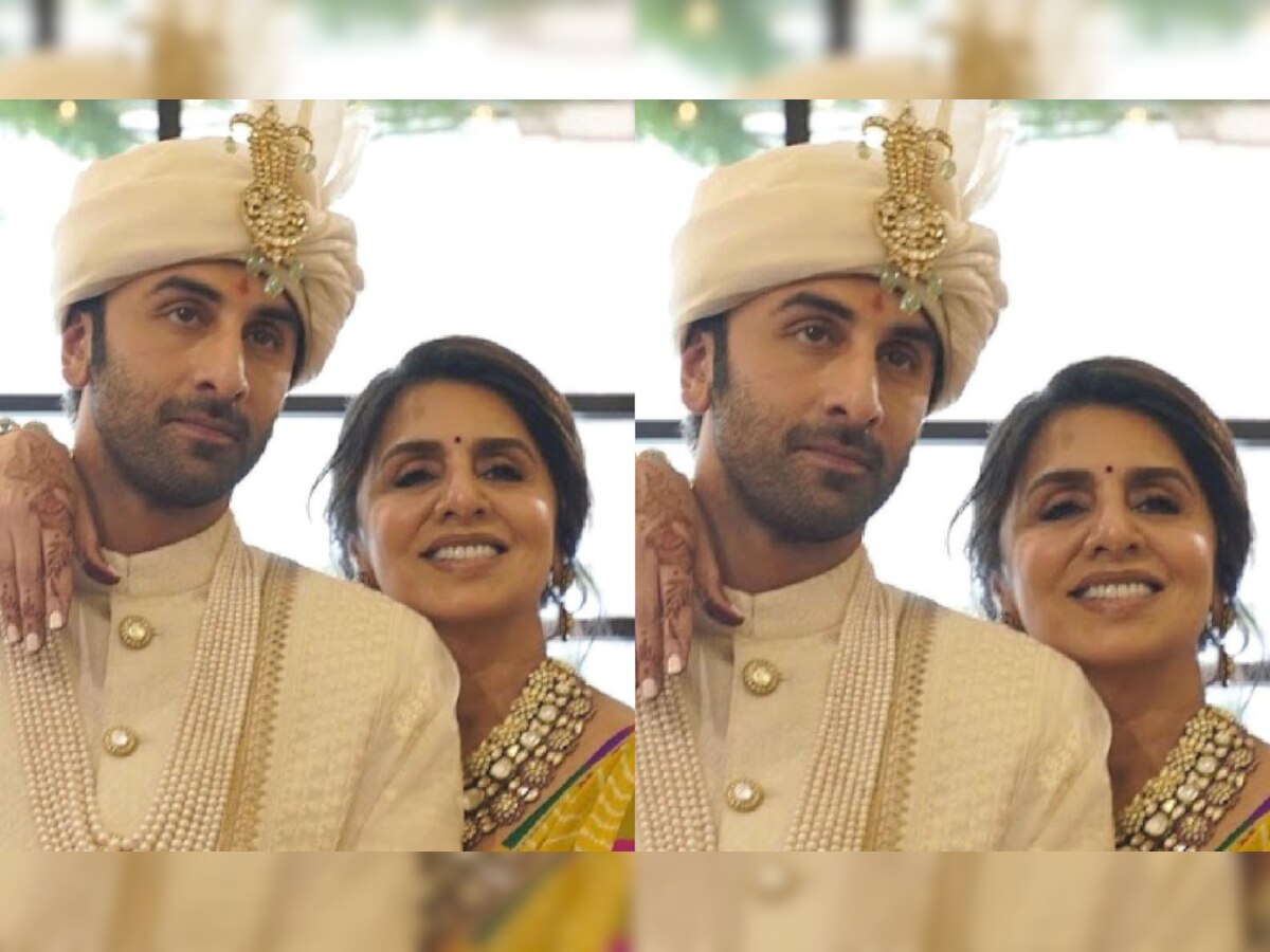 'Dedicated to Kapoor Sahab': Neetu Kapoor drops photo with groom Ranbir Kapoor, remembers late husband Rishi Kapoor