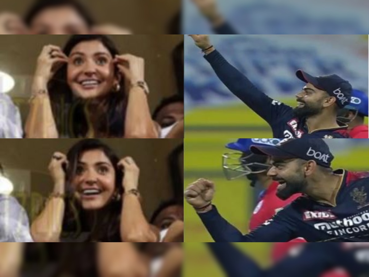Anushka Sharma's reaction after Virat Kohli takes one-handed flying catch will melt your heart