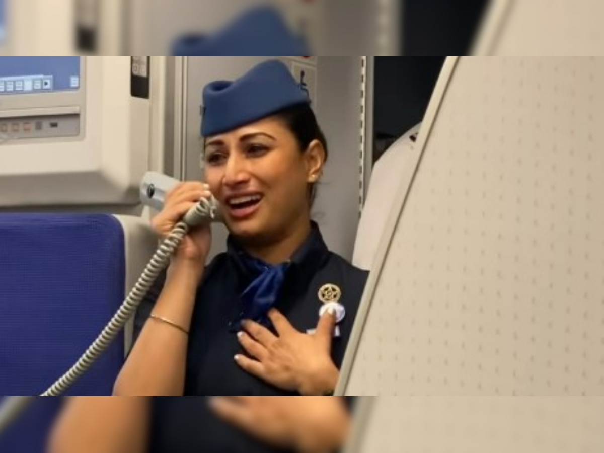 ‘Pushpa, I hate tears’, says netizen seeing IndiGo flight attendant’s viral farewell speech, watch video 