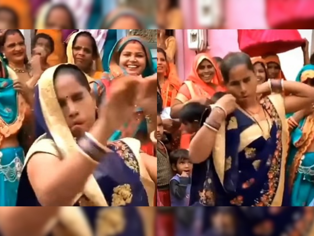 Woman’s naagin dance on ‘Kacha Badam’ goes viral, watch video 