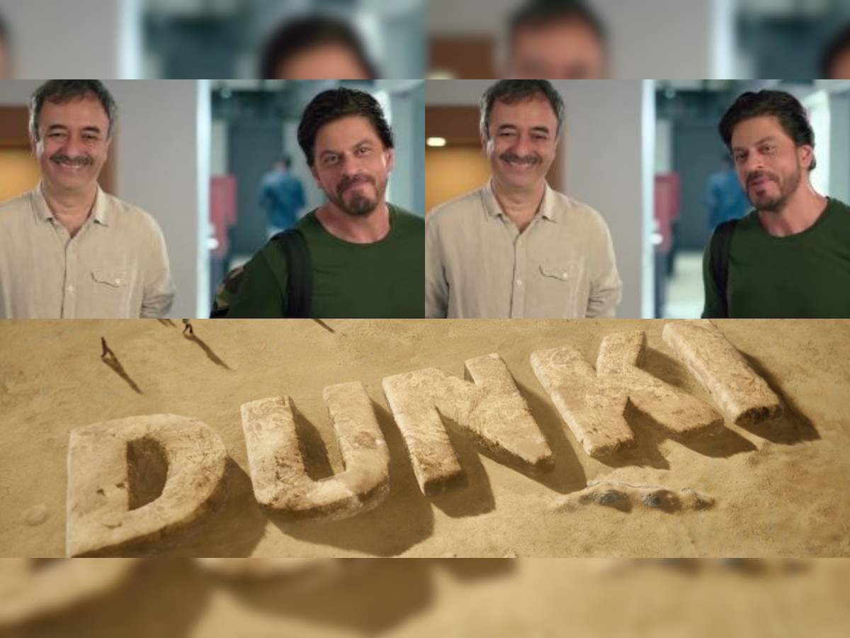 Dunki: Shah Rukh Khan, Rajkumar Hirani announce release date of their film