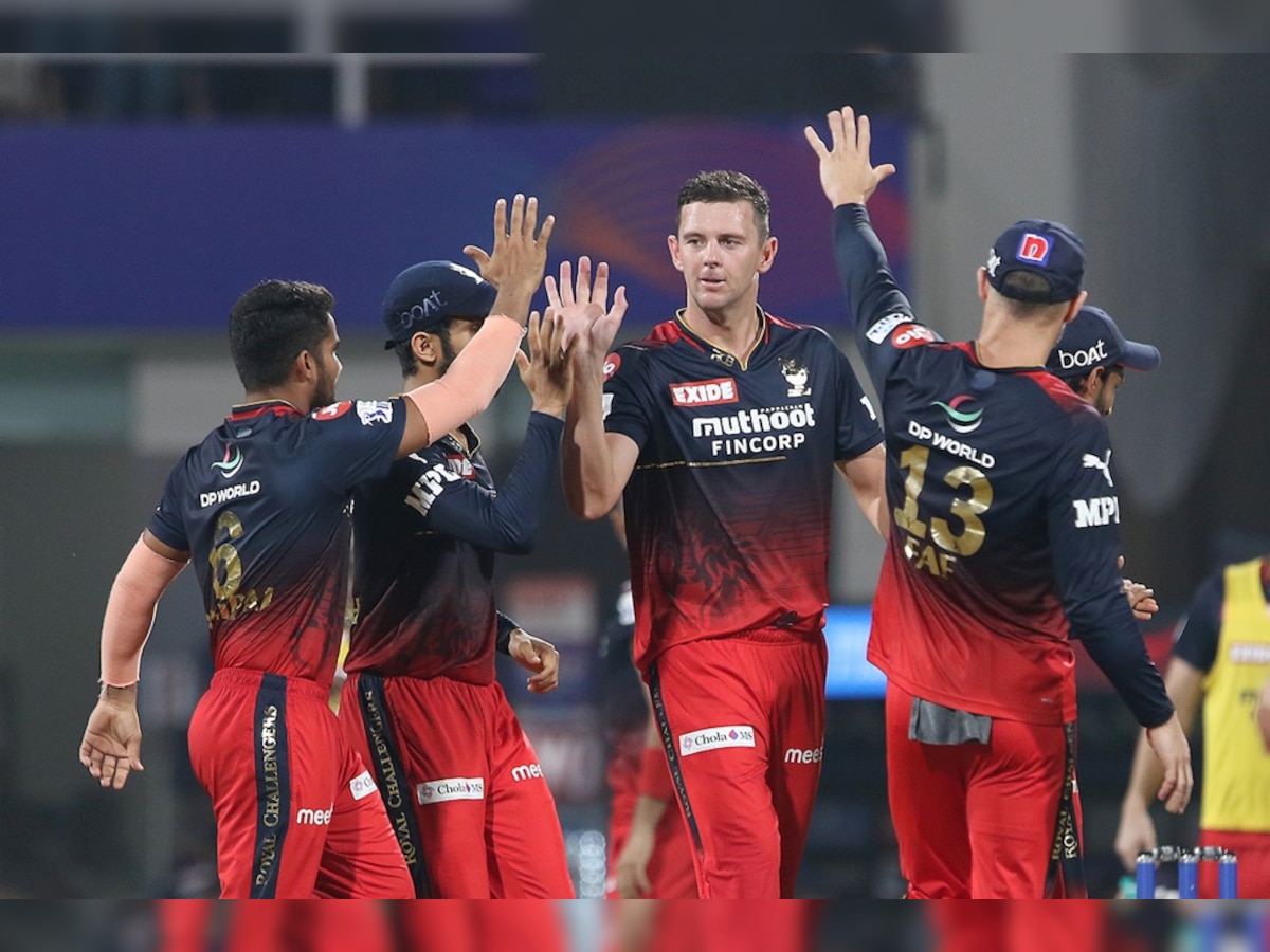 IPL 2022: Faf du Plessis, Josh Hazlewood's fine displays help RCB beat LSG by 18 runs