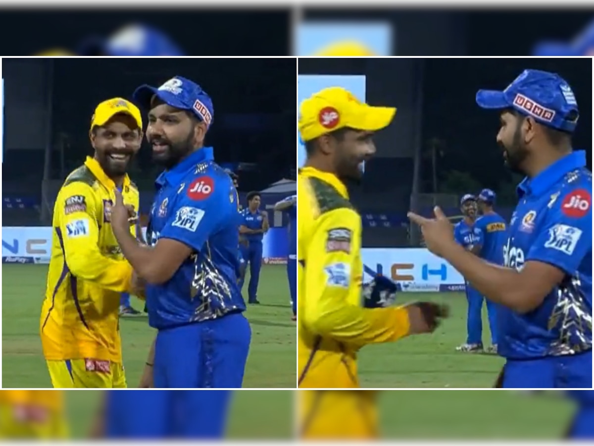 IPL 2022: Rohit Sharma hilariously asks Ravindra Jadeja 'batting bola na tu' after losing toss, video viral