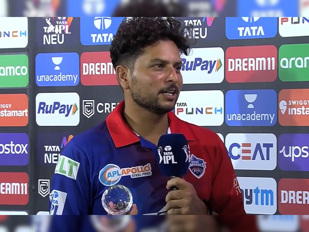 IPL 2022: Kuldeep Yadav's classy gesture, shares Man of the Match award with Axar Patel