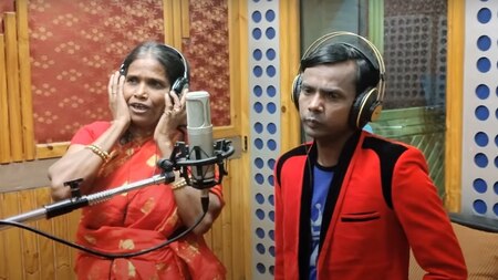 Viral sensation Ranu Mondal collaborates with Bangladeshi actor Hero ...