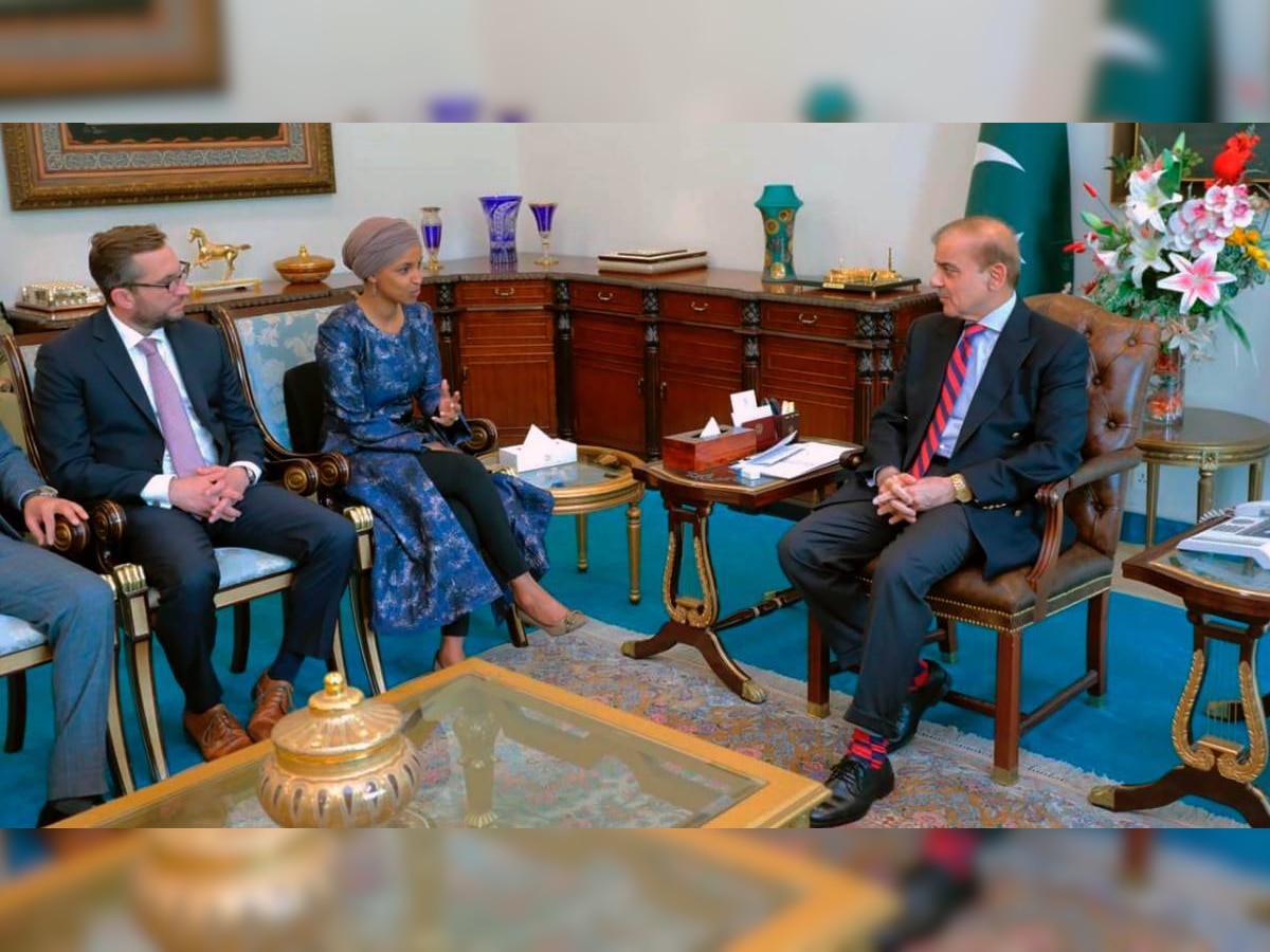 India slams US Congresswoman Ilhan Omar’s visit to PoK, calls it ‘narrow-minded politics’