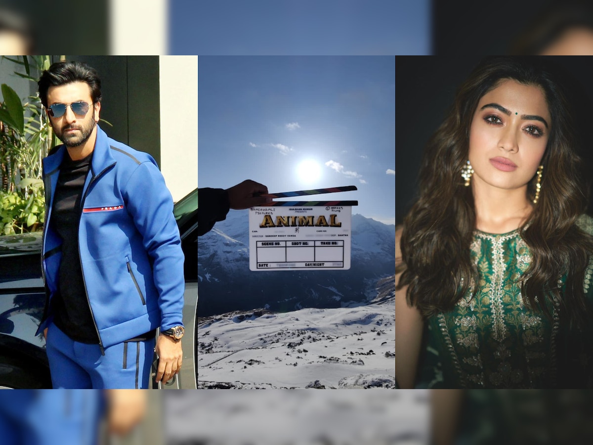 Ranbir Kapoor, Rashmika Mandanna start shooting for Sandeep Reddy Vanga's Animal in Manali