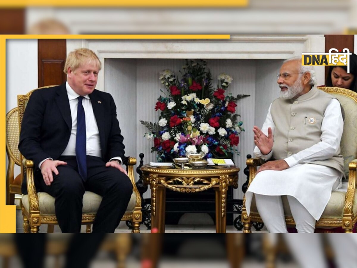 Boris Johnson स्वागत से इतने खुश कि बोले- 'लग रहा है अमिताभ बच्चन या तेंदुलकर हूं'