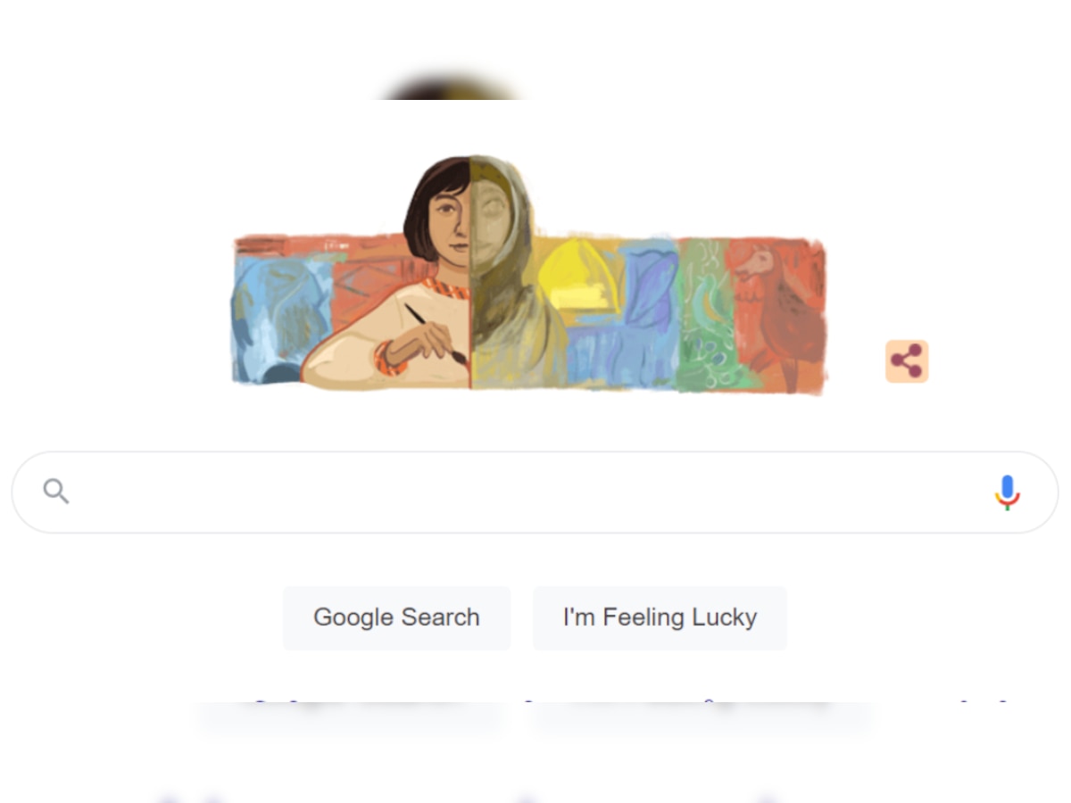 Google Doodle celebrates the work and life of Naziha Salim, the Iraqi art influencer